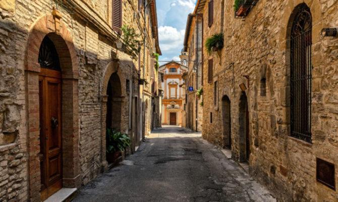 Alloggio Flaminia Con Parcheggio Di Proprieta! Bevagna Luaran gambar